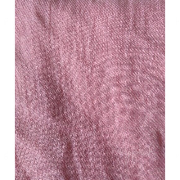 Apt 9 Fringed Scarf NEW Pink Shawl Wrap Classic Barbiecore Coastal Grandma Boho - Picture 6 of 10